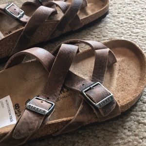 Birkenstock Temara leather sandals